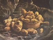 Vincent Van Gogh Still life with an Earthen Bowl and Potatoes (nn04) Sweden oil painting reproduction
